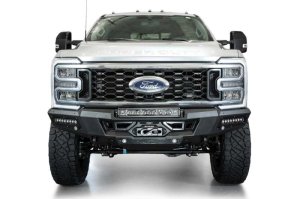 Ford F250 Super Duty Bumper - Front - Addictive Desert Designs - Phantom Winch Front Bumper - Hammer Black - `23-`27 Ford F250 Super Duty Bumper - Front - Addictive Desert Designs - Phantom Winch Front Bumper - Hammer Black - `23-`27